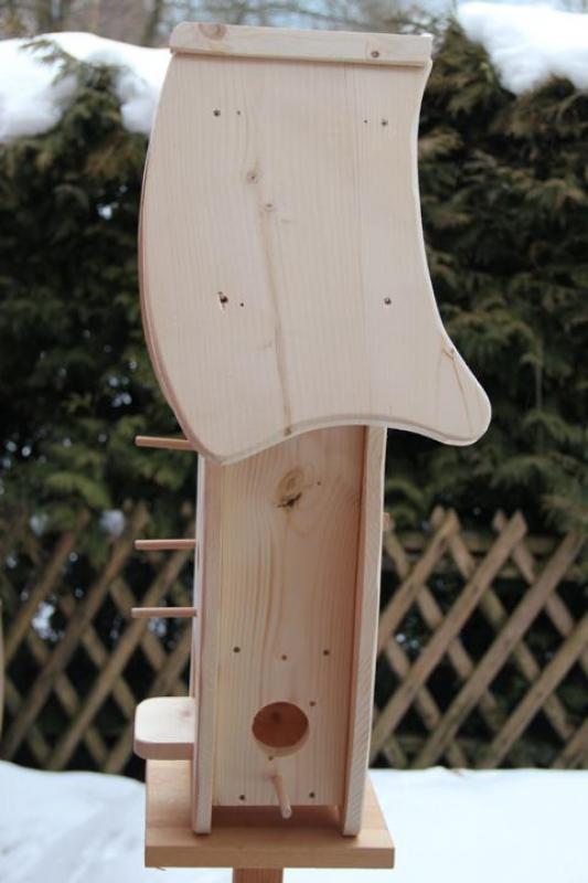 Woid Herz Nistkasten (N4) Vogelfutterhaus